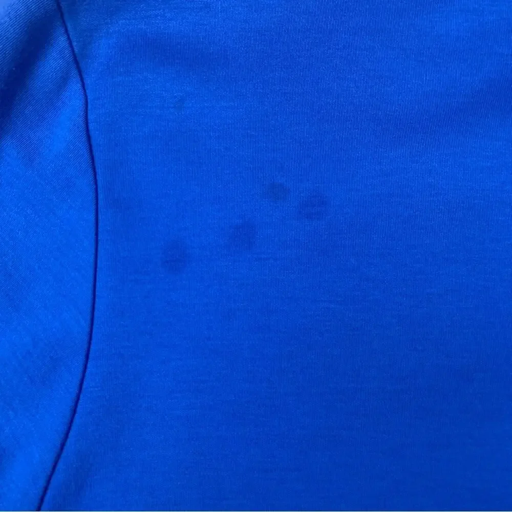 Polo Ralph Lauren size XL Pima soft touch Royal Blue Polo Shirt flaw preppy read